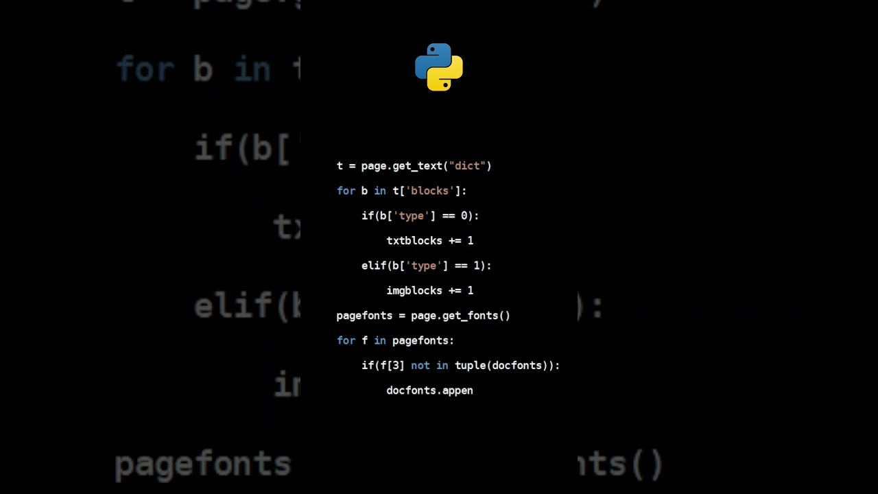 How to Check if a PDF Contains Text or Images Using Python | PyMuPDF Tutorial #dataextraction