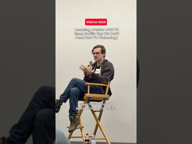 Gorilla Tag’s Lemming On Why Quest 2 Is His Favorite VR Headset | #VidCon2026