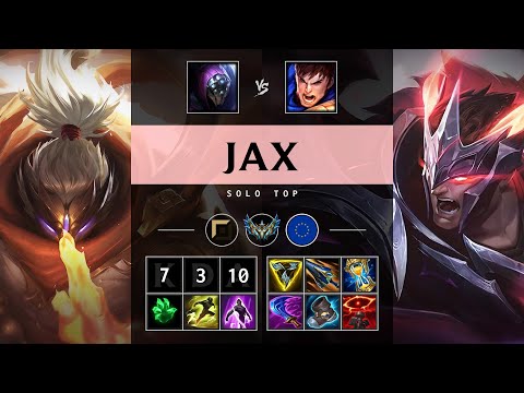 Jax Top vs Garen - EUW Challenger Patch 25.11
