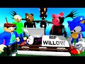 RIP Willow Sad Roblox Piggy Animation With Sonic And Baldi Book 2 Chapter 12 Hero Ending