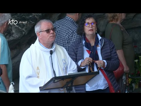 Chapelet du 3 octobre 2022 à Lourdes