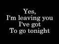 Scorpions - I'm Leaving You With Lyrics