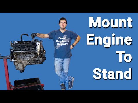 How To Mount An Engine to Stand