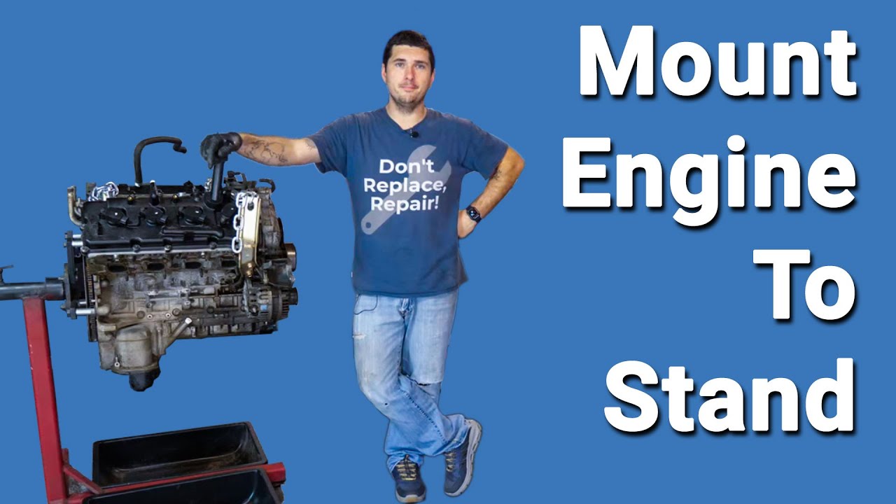 How To Mount An Engine to Stand