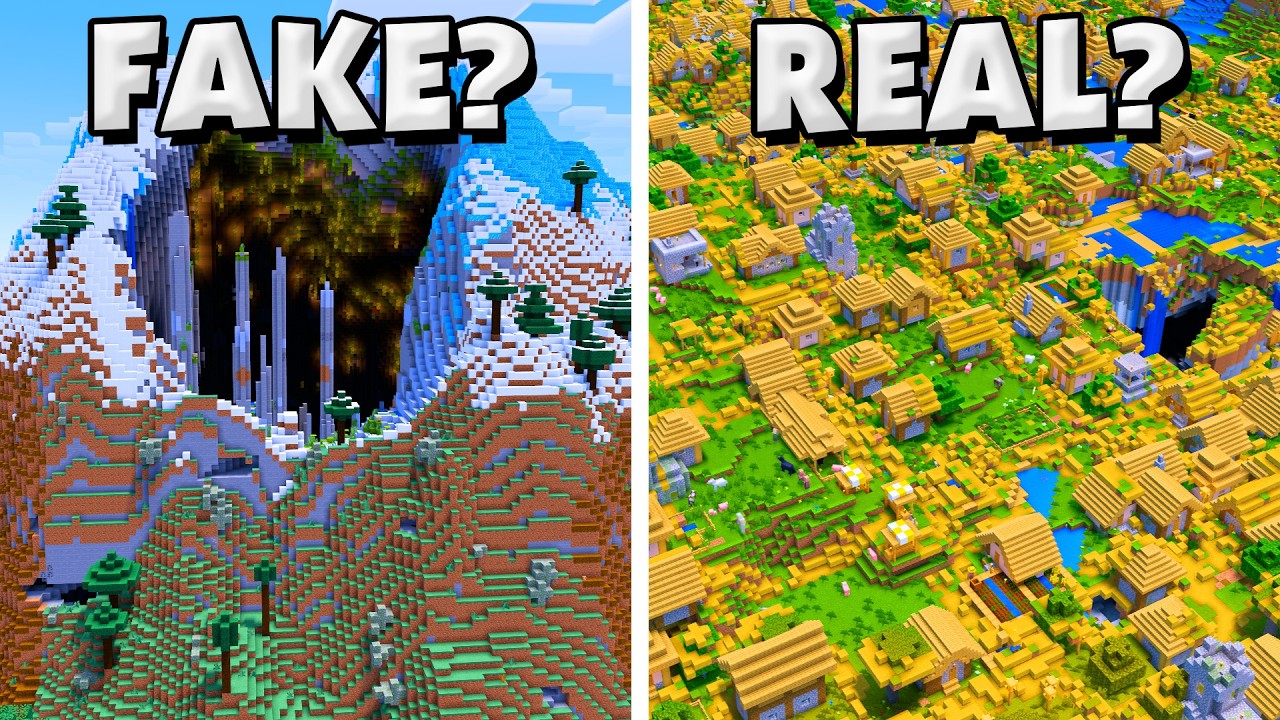Testing Viral Minecraft Seeds To See If They're Real