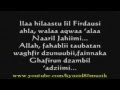 Doa Taubat   Madrasah Al Junied  With Lyrics