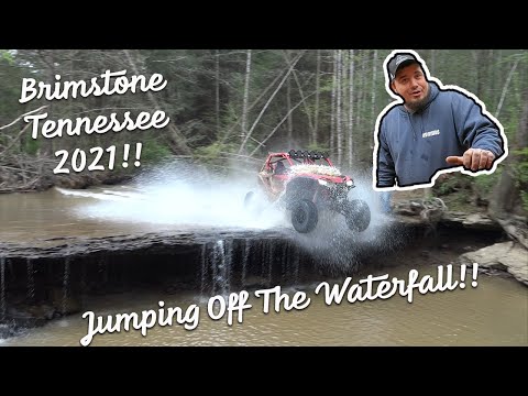 Riding Brimstone Tennessee!! Waterfall Jump, Trail Riding, Broken Axle And A Little Tug-Of-War!!
