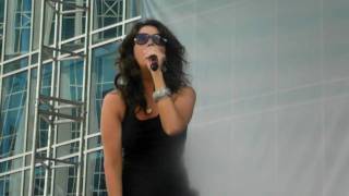 Mallary Hope sings "Blossom in the dust" at CMA Fest