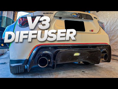 FRS/BRZ RocketBunny V3 Diffuser [Install]
