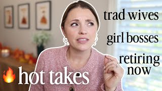 GRWM 💖 Hot Takes + the one I feel strongly about that *might* surprise you?