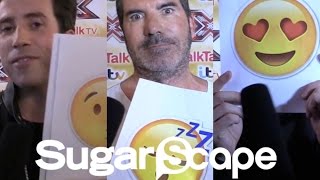 The X Factor lot sum up contestants and judges in emojis