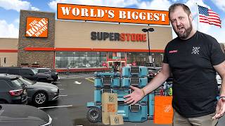 I Visited the World's BIGGEST Home Depot to Buy THE BEST American Tools!