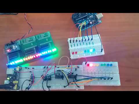 Led effetto supercar: 1991 con TTL e 2021 con Arduino