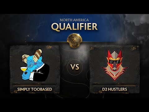 simply TOOBASED vs D2 Hustlers Game 3 - TI10 NA Qualifiers: Upper Bracket R1 w/ Lyrical & Aui2000