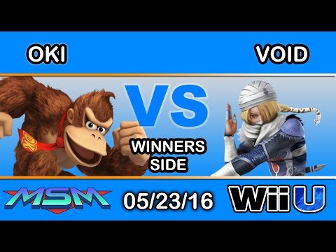 MSM 51 - SCB | Oki (Donkey Kong) Vs. 2GG | VoiD (Sheik) Winners Side - Smash Wii U
