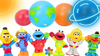 BEST Sesame Street Astronauts Video for Toddlers | Exploring Our Solar System | Planets and Colors