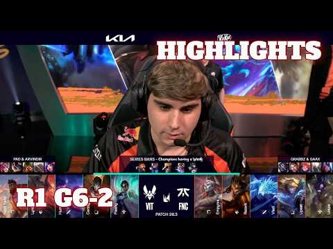VIT vs FNC - Game 2 Highlights | Round 1 LEC Versus 2026 Playoffs | Fnatic vs Vitality G2