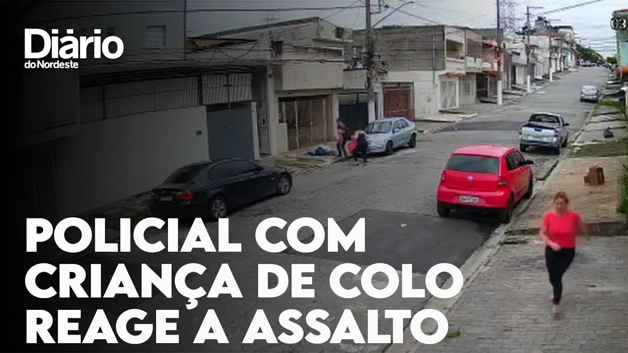 Imagem da notícia: Policial com filha no colo reage a tentativa de assalto e fere suspeito em São Paulo