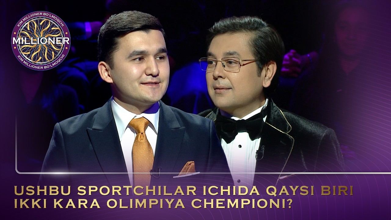 Kim Millioner Bo‘lmoqchi? - USHBU SPORTCHILAR ICHIDA QAYSI BIRI IKKI KARA OLIMPIYA CHEMPIONI?