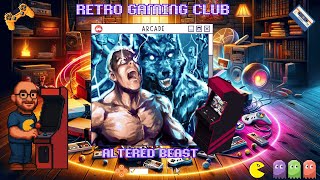 Altered Beast | Arcade | Review & Gameplay | Classic Mythical Action!