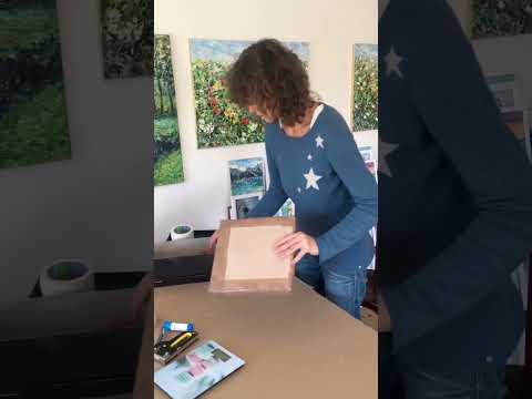 My painting ,,Bouquet of flowers” 🎨🌸 going to have a new home 🤗💕 #flowerpainting #floralpainting