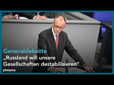 Generaldebatte zum Bundeshaushalt: Rede von Bundeskanzler Friedrich Merz (CDU) | 17.09.25