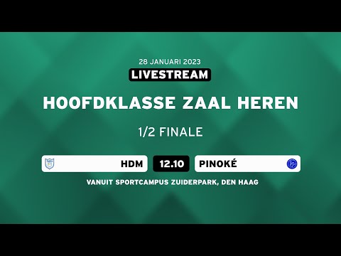 ½ Finale NK Hoofdklasse Zaal 2023 – HDM vs Pinoké (H)