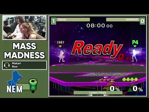 Mass Madness 41 SSBM - Kacey (Falco) vs. bonfire10 (Sheik) - Melee LF