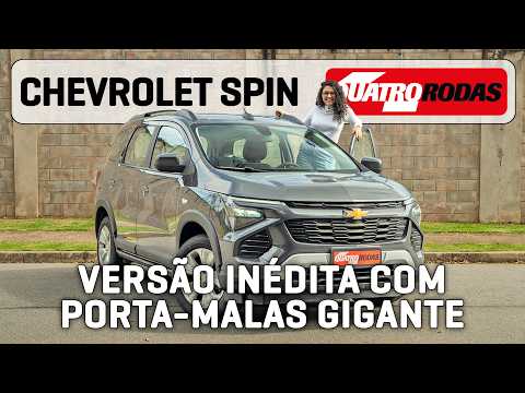 Chevrolet Spin LTZ 2027 pode perder bancos para ter porta-malas gigante