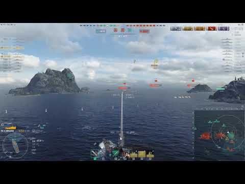 Smolensk T10 Soviet Cruiser | 9 Kills, Confederate | World of Warships