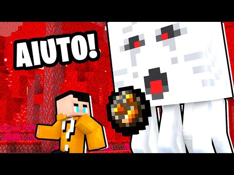 HO RISCHIATO DI MORIRE NEL NETHER ! BADDILLA EP.9