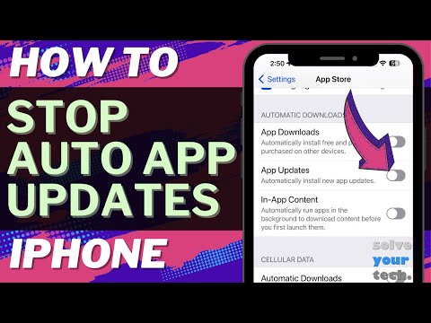 How to Turn Off Automatic App Updates on iPhone