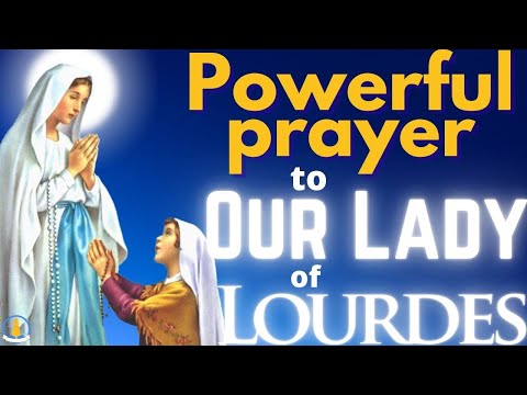 Prayer with Our Lady of Lourdes for Miraculous Healing