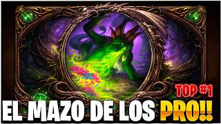 Este mazo la esta rompiendo en top 1 de leyenda los dragones sobran druida merithra