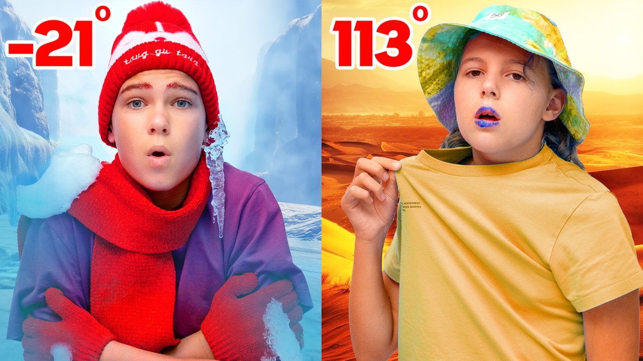 Too Hot, Too Cold! Ivan and Maria Help Each Other