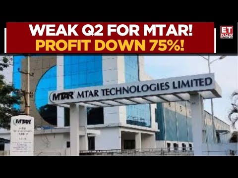 MTAR Tech Earnings Update: Weak Q2 For Co; Profit Declines 75.6% YoY | Srinivas Reddy | ET Now
