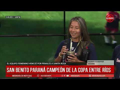 San Benito Paraná campeón de la Copa Entre Ríos-ELONCE-16/03/2026