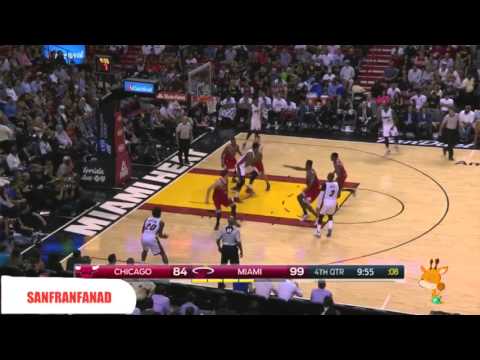 Hassan Whiteside vs Bulls (2016/03/01) - 26 Pts, 14 Rebs, 4 Blocks, 8-11 FGM!
