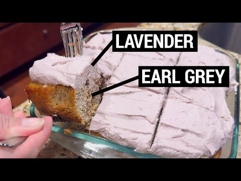 London Fog Cake tastes like a cup of tea!