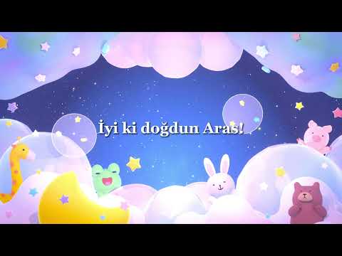 Aras ismine özel doğum günü şarkısı - iyi ki doğdun Aras - Mucizemiz
