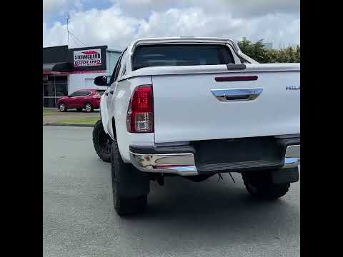 What does a N80 Hilux 3” Exhaust with Resonator sound like.
