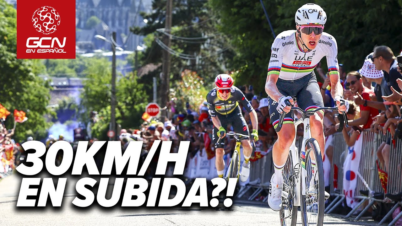 ¿Cómo suben tan rápido los ciclistas del Tour de Francia?