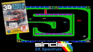 ZX Spectrum Games - 3D Stock Cars II