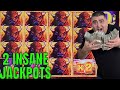 2 INSANE JACKPOTS THAT MADE ME JUMP OUT OF MY SEAT
