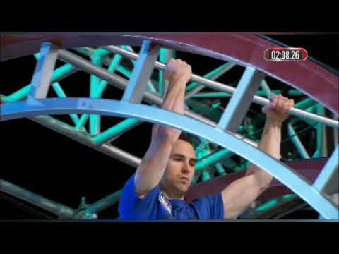 Joe Moravsky's Shocking Stage 1 Fail - American Ninja Warrior 2018