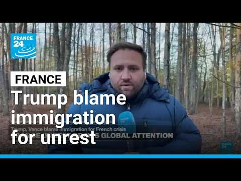 France protests draw global attention: Trump, Vance blame immigration for unrest