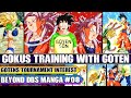 Beyond Dragon Ball Super Goku Vs Super Saiyan 3 Goten Omniversal Tournament Training Accepted
