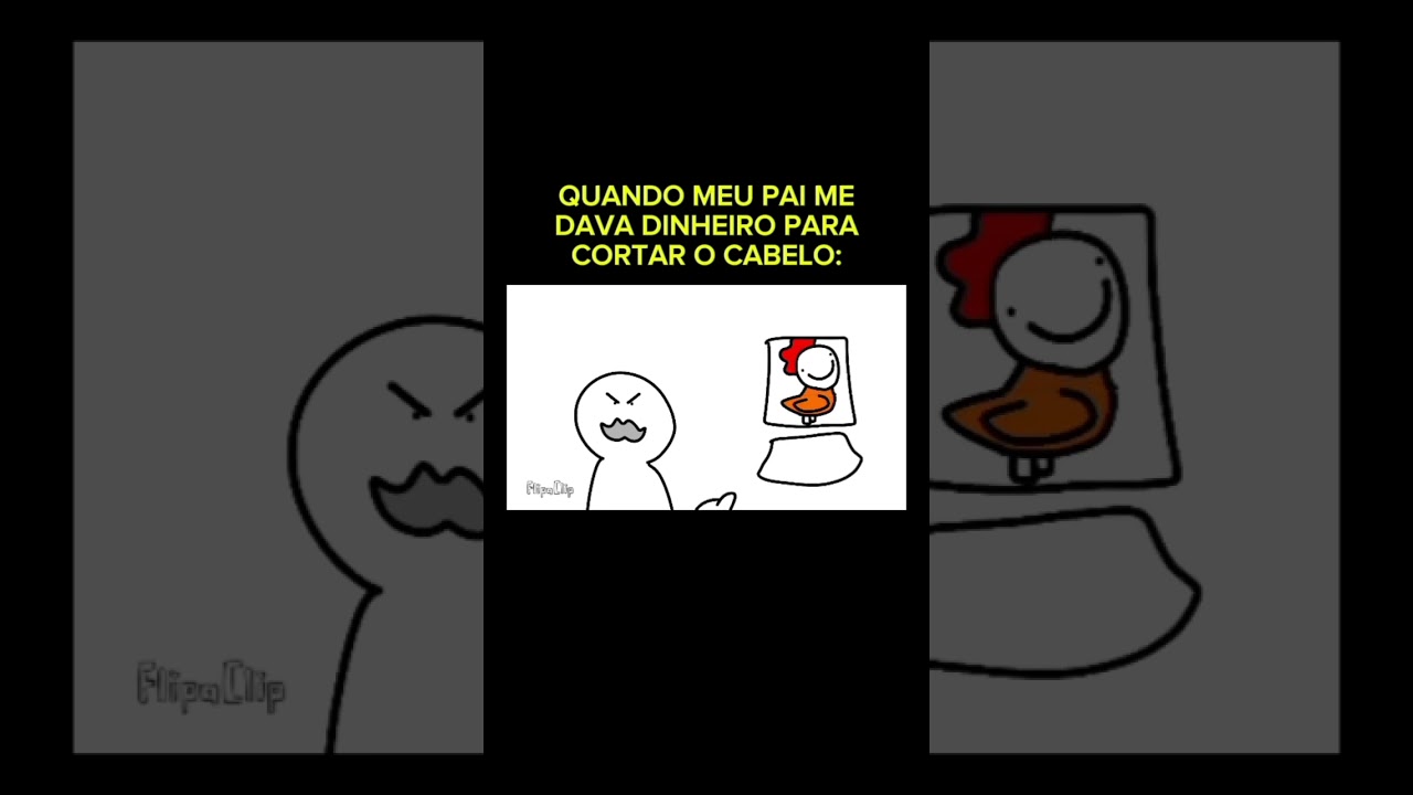 CORTAR O CABELO #animação