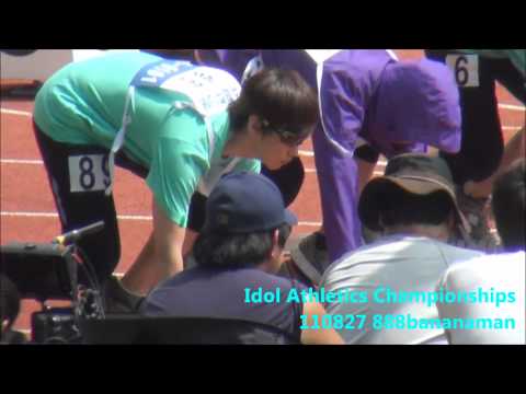 [SungMin Fancam] 110827 Idol Athletics Championships Super Junior - Man 100m Dash