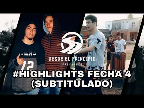 LAS MEJORES RIMAS DE LA FECHA 4 (Subtitulado)
